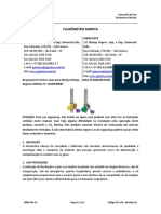 Fluxômetro Moriya instruções