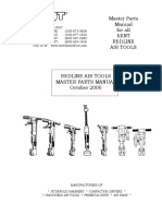 Master Parts Manual For All Kent Redline Air Tools