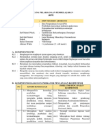 RPP Lat Bel Munculnya Nasionalisme SMP 3 Lembang