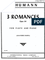 Schumann 3 Romances - PNO PDF