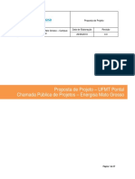 Proposta de Projetos - UFMT Pontal - Final