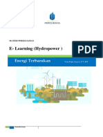 Materi Energi Terbarukan - Hydropower - Tambahan - Lanjutan