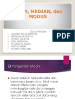 Mean, Median, Modus Statistik