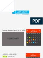 January: Event Planner