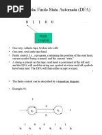 Finite Automata Examples