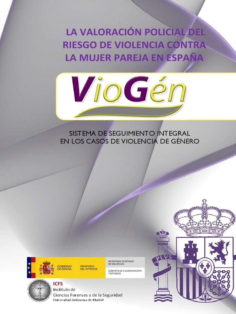 La Valoración Policial Del Riesgo de Violencia Contra La Mujer Pareja ...