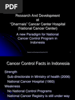 Download Research And Development at Dharmais Cancer Center Hospital National Cancer Center - A new Paradigm for National Cancer Control Program in Indonesia by Indonesian Journal of Cancer SN43609509 doc pdf