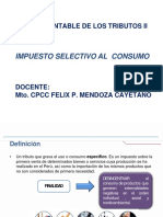 ISC-Impuesto Selectivo al Consumo