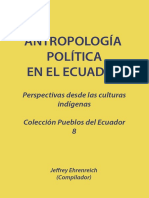 Antropologia Politica en El Ecuador