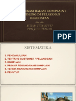 MENGATASI KOMPLAIN