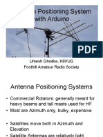 Satellite Antenna System With Arduino by Umesh Ghodke K6VUG (FARS)