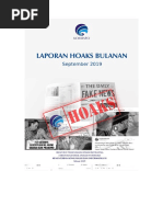 Laporan Isu Hoaks Bulan April 2019 | PDF