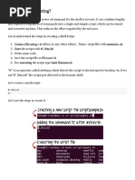 What Is Shell Scripting
