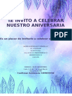 Carta de Correspondecia Invitacion