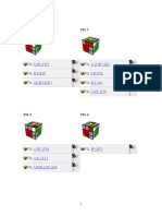 Easy Cases F2L 1 F2L 2: F2L (X) F2L (X) F2L (X) F2L (X) F2L (X) F2L (X) F2L (X)