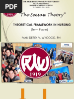 "The Seesaw Theory": Theoretical Framework in Nursing