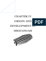 Origin and Development of Mridangam