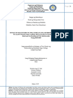 Thesis in Fili