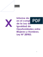 X_INFORME_LIO__Informe de Avances en El Cumplimiento de La Ley de Igualdad de Oportunidades Entre Mujeres y Hombres