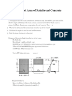  Steel Area of Reinforced Concrete Beam