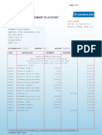 Balance Confirmation Certificate 3 page document