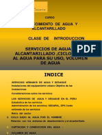 Abastecimiento de Agua y Alcantarillado Clase 1