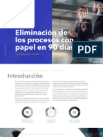 Eliminación de Los Procesos Con Papel en 90 Días - DocuWare E-Book