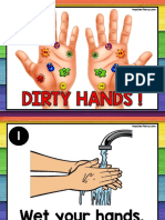 Dirty Hands Steps To Wash Hands Y1 Civic June Love