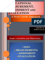Educational Measurement Assessment and Evaluation.pptx