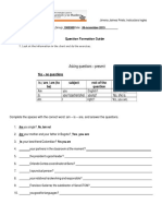 Question Formation Guide