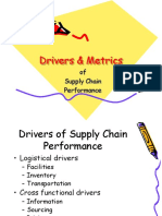 Drivers & Metrics: of Supply Chain Performance