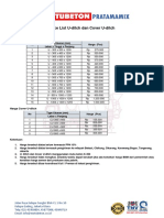 Price List Precast PDF