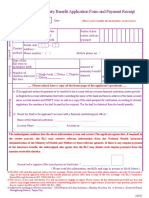 Labor Insurance Maternity Benefit Application Form and Payment Receipt-10806
