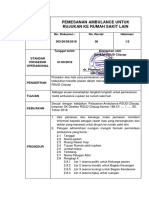 SPO 5 Pemesanan Ambulance Rujukan