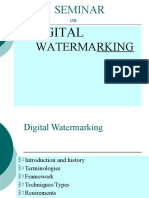 Digital Watermarking