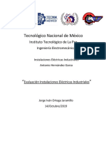 Evaluación instalaciones eléctricas industriales NOM-001