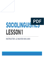 Socio Lesson 1 PDF