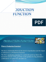 Production Function