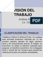 Division Del Trabajo