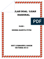 Kumpulan Soal Ujian Punya Bu Yetti