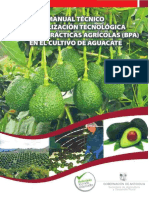 Manual Actualizacion Tecnologica y BPA Cultivo de Aguacate - GOBERNACION PDF BAJA Con Caratulas