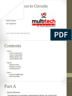 Introduction To Circuits: Saiful Hasan Iot Engineer
