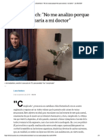 John Katzenbach - No Me Analizo Porque Temo Que Asustaría A Mi Doctor - LA NACION