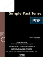 Simple past tense