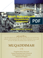Sirah Nabawiyah 01 Muqaddimah