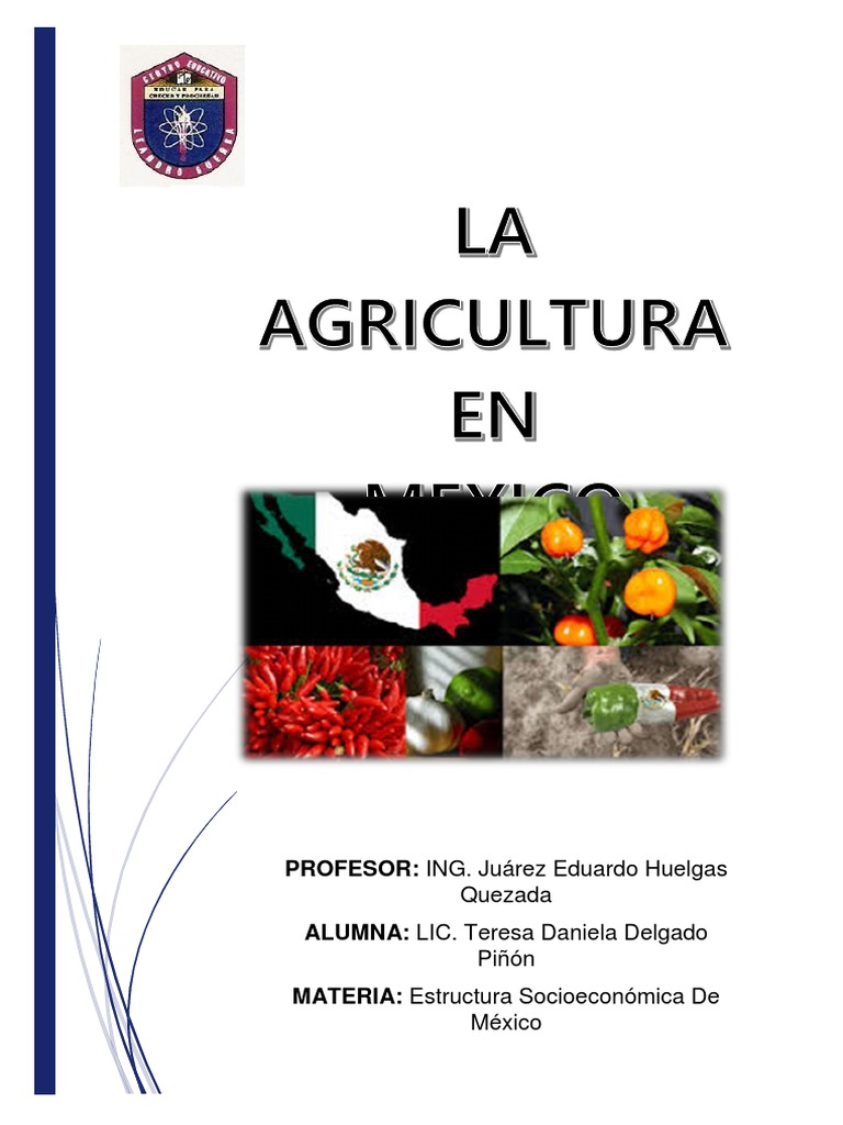 Importancia de la Agricultura en México | PDF | Agricultura | Comida y ...