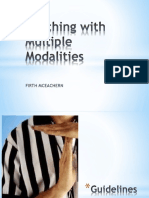 Multiple Modalities Instruction by Firth McEachern, MPM
