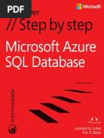 Microsoft® Azure™ SQL Database Step by Step.pdf