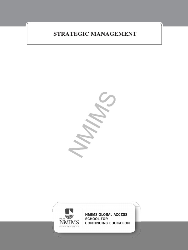 1 | PDF | Strategic Management | Goal