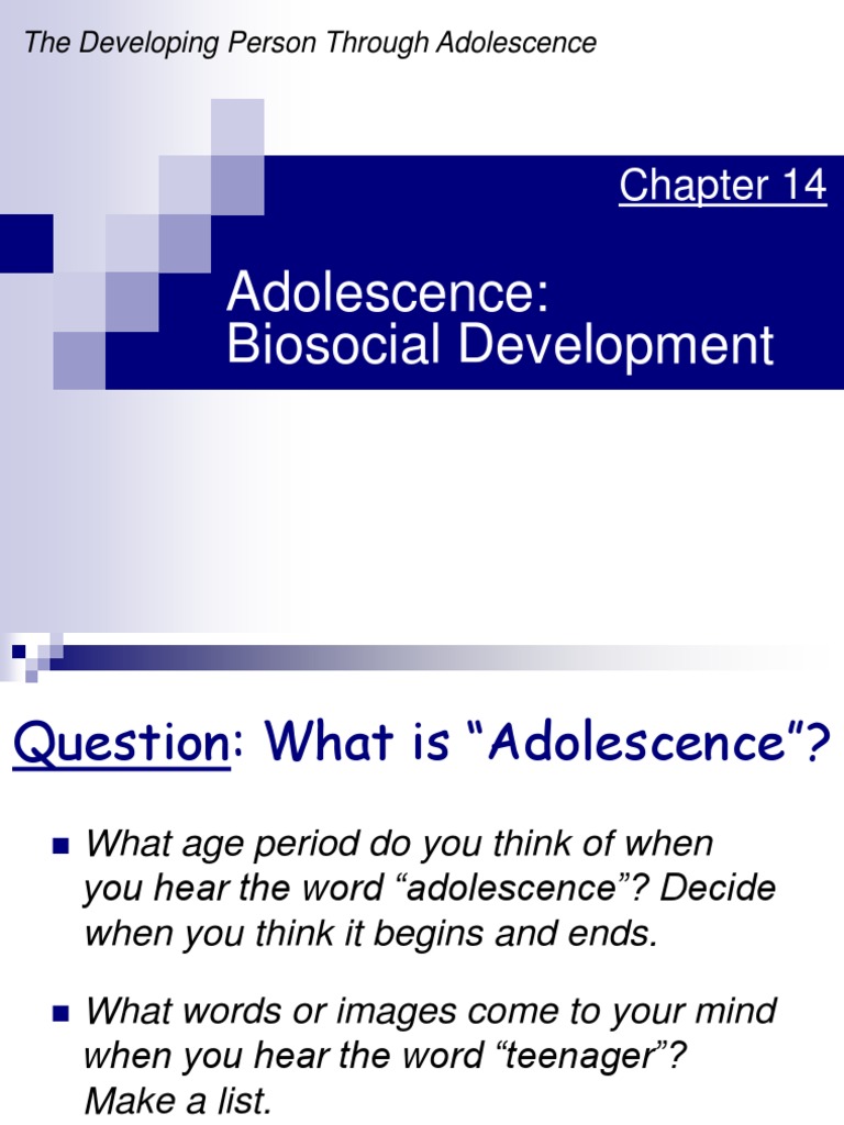 Understanding Adolescent Development | PDF | Puberty | Bulimia Nervosa